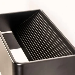 Applique murale tendance noire LED - 20 cm - Quadra