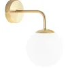 APPLIQUE MURALE TOOLIGHT G096-1W GOLD WHITE