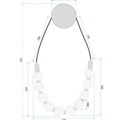 APPLIQUE MURALE TOOLIGHT G027-CP GOLD