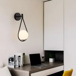 APPLIQUE MURALE TOOLIGHT G093-1W BLACK WHITE BLACK