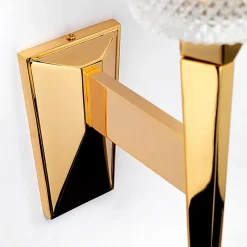 Applique murale Verity 1 lumière - Or poli