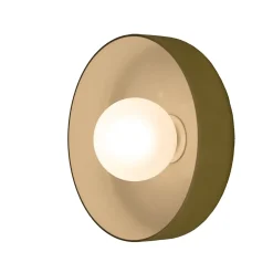 Applique murale verre et métal vert, rouge G9 5 W Ø25 cm Jumell Yori