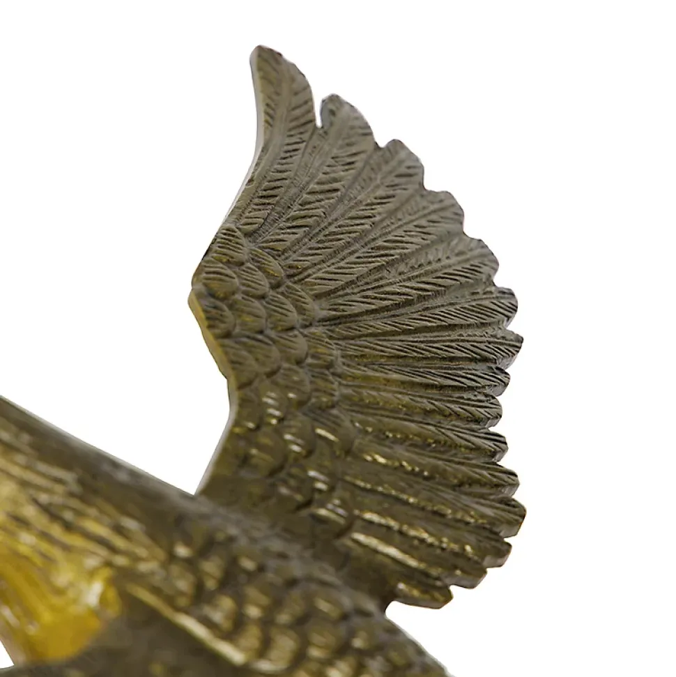 Applique murale vintage en laiton - Animal Fugl