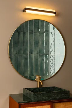 Applique murale WANDA en acrylique avec LED intégré - Noir - Lucide