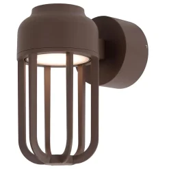 Applique murale WELLS en aluminium avec LED intégré - Rouille - Lucide