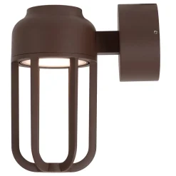 Applique murale WELLS en aluminium avec LED intégré - Rouille - Lucide