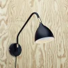 Applique murale 1xGU10, 6W max noire avec interrupteur - Markslöjd - Valencia