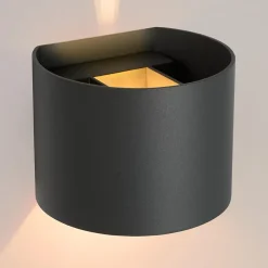 Applique murale XIO en aluminium avec 1xG9 - Gris - Lucide