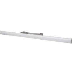 Applique murale Yucata LED intégrée 800lm 8W IP44 Ø4,1cm blanc neutre GoodHome argent