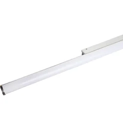 Applique murale Yucata LED intégrée 1000lm 10W IP44 Ø4,1cm blanc neutre GoodHome argent