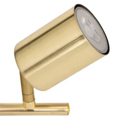 Applique murale/plafonnier Vico doré 25,5x10cm - Atmosphera