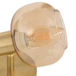 Applique murale/plafonnier Pilia doré 16x10cm - Atmosphera