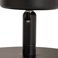 Applique murale/plafonnier Vico noir 10,5x10,5cm - Atmosphera