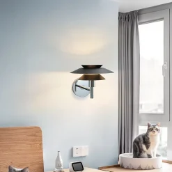 Applique Noire Lampe Murale Moderne G9 Design Métal (max. 25w)