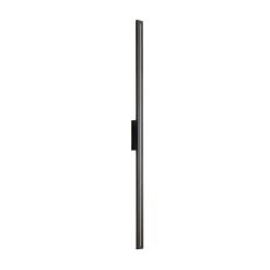 Applique noire long rectangle LED indirect 120 cm IP54 - Noméris