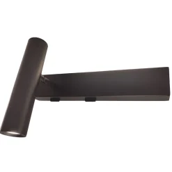 Applique noire tête de lit liseuse gauche - Lodvi - GAUCHE