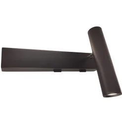 Applique noire tête de lit liseuse droite - Lodvi - DROITE