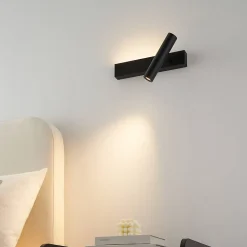 Applique noire tête de lit liseuse droite - Lodvi - DROITE