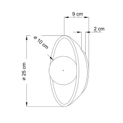 Applique ou plafonnier moderne en rotin jolis reflets décoratifs - Serelina