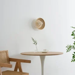 Applique ou plafonnier moderne en rotin jolis reflets décoratifs - Serelina