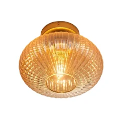 Applique ou spot verre strié multi reflets - Ambrine