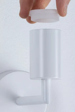 Applique Ravi IP44 E27 max. 60W Blanc dépoli gradable