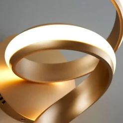 Applique ruban doré spirale LED - Kauai