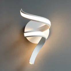 Applique ruban spirale LED blanche - Kauai