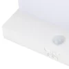 Applique solaire LED extérieur blanche 650 lm blanc froid IP54 détecteur de mouvement, GoodHome Woodruff