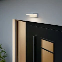 Applique solaire LED extérieur blanche 650 lm blanc froid IP54 détecteur de mouvement, GoodHome Woodruff