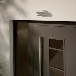 Applique solaire LED extérieur blanche 650 lm blanc froid IP54 détecteur de mouvement, GoodHome Woodruff