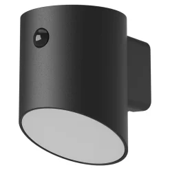 Applique solaire LED extérieur noir 240 lm blanc froid IP44
