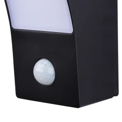 Applique solaire LED extérieur gris 700 lm blanc froid IP44 détecteur de mouvement, GoodHome Gambell