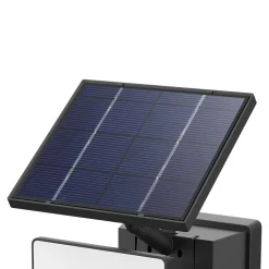 Applique solaire LED extérieur noire 7,2 W 1150 lm IP65 détecteur PIR, GoodHome Davern