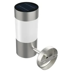 Applique solaire LED extérieure argenté 240 lm IP44 détecteur de mouvement, GoodHome Hollis