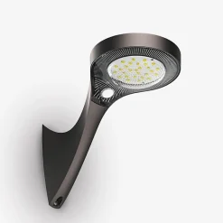 Applique Solaire Murale avec Détecteur de Mouvement - Éclairage Jardin Terrasse Façade - Facile à Installer - Groupe DDC