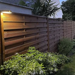 Applique Solaire Sun Light Ronde Avec Détecteur De Présence - Noir