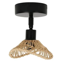 Applique spot orientable corde Ozana naturel