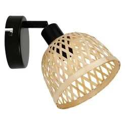 Applique spot orientable bambou Hanoi