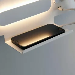 Applique tablette liseuse orientable blanche - Calleo