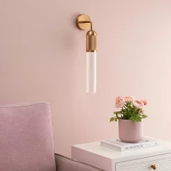 Applique tendance dorée éclairage simple - Hita