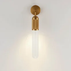 Applique tendance dorée éclairage simple - Hita