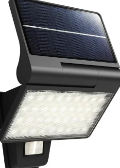 Arlux Lighting Applique Solaire KITE 5W 350lm Detecteur de Mouvement - Anthracite