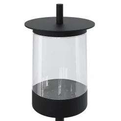 Balise à piquer extérieures Beret Led intégrée 2x160lm 7w IP44 GoodHome noir vendue par 2