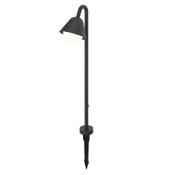Balise extérieure Denar LED intégrée 700lm IP44 GoodHome gris anthracite