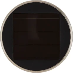 Balise extérieure Langley LED intégrée solaire 0.01W IP44 GoodHome chrome