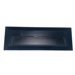 Balise LED en Saillie Rectangle 3W 220V 65 degrés Noire IP65 pour Escaliers - Blanc Chaud 2300K - 3500K - SILAMP