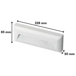 Balise LED Saillie CCT Étanche 5W BLANCHE - 3000K/4000K/6500K - SILAMP