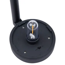 Balise solaire à piquer LED intégrée Brith noir IP44 0.08W blanc chaud