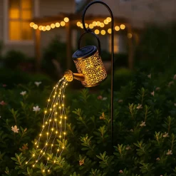 Balise solaire arrosoir à planter ARROSY H78cm